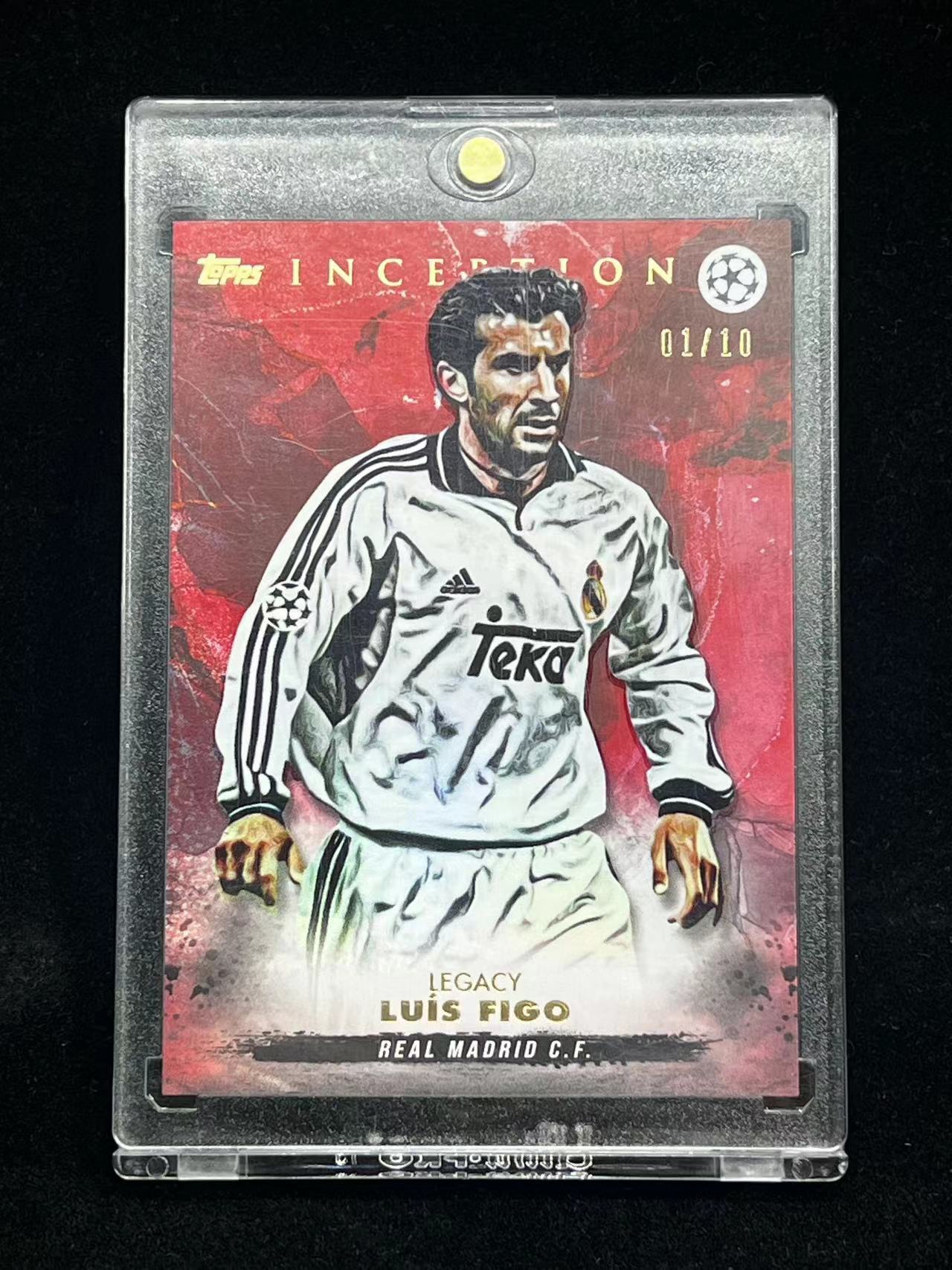 Luis Figo Topps Inception 2023 1/10